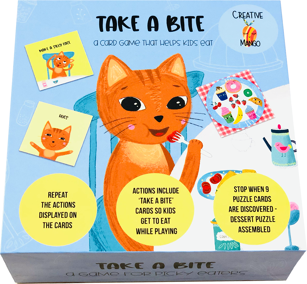 box cover of Take a Bite game