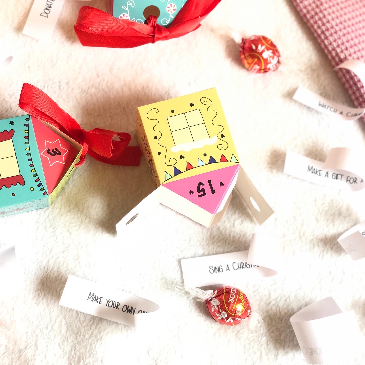 advent calendar activity ideas