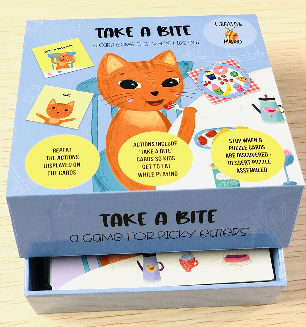 Take a bite game cards